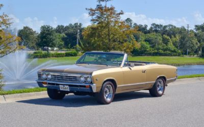 Photo of a 1967 Chevrolet Chevelle Malibu Convertible, 383 Stroker V8, Tremec 5-Speed, Vintage Air, The Ultimate Sleeper! for sale