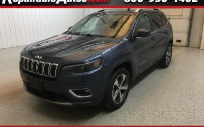 Photo of a 2020 Jeep Cherokee Limited 4WD Repairable Hail Damage for sale