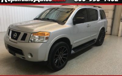 Photo of a 2015 Nissan Armada SV 4WD Repairable Hail Damage for sale