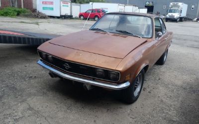 1972 Opel 1900 Sport COUPE- Project Car Manta Coupe