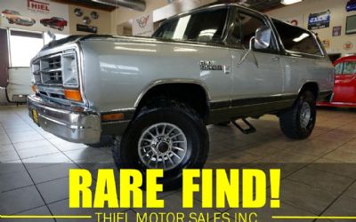 1987 Dodge Ram Charger Full-Size - 2DR - 4X4 - Southern SUV!