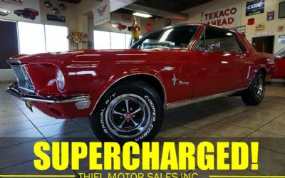 1968 Ford Mustang Supercharged V8 - Automatic - Coupe - Southern Car