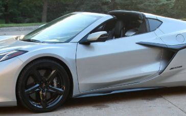 Photo of a 2023 Chevrolet Corvette Z06 3LZ Carbon Flash Wheels Carbon Ceramic Brakes for sale