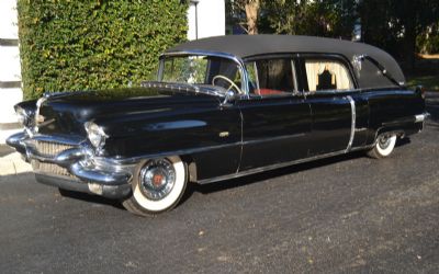 1956 Cadillac Eureka Landau Hearse 3-WAY Sideloader 8680SS