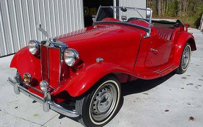 1953 MG TD Roadster