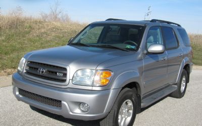 2002 Toyota Sequoia SR5 4X4- 90,000 Miles Leather Loaded