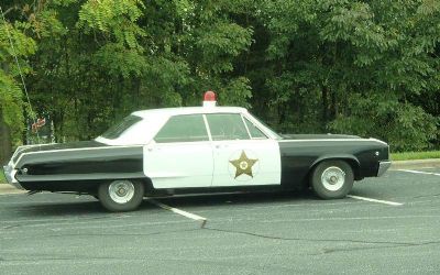 1968 Dodge Polara Mayberry Police Car Sedan