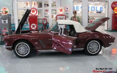 Photo of a 1962 Chevrolet Corvette Honduras Maroon 340HP 4 Speed Reduced” ‘just In ‘ for sale
