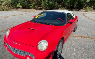 2002 Ford Thunderbird Deluxe 2DR Convertible