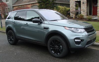 2019 Land Rover Discovery Sport HSE