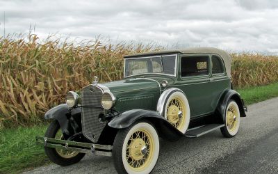 1931 Ford Model A 400-A Convertible Sedan