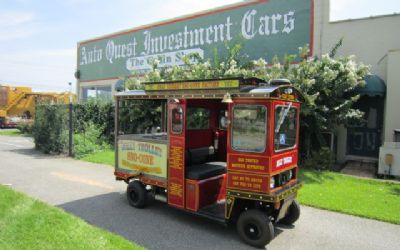 1991 Cushman/Tooterville Tooterville Trolley Truckster Shaved ICE Truck