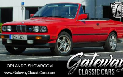 1989 BMW 325I Convertible