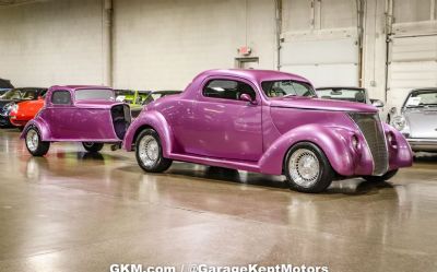 1937 Ford Coupe & Matching Trailer 