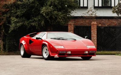 1987 Lamborghini Countach 5000 QV Downdraft 1987 Lamborghini Countach 5000 QV