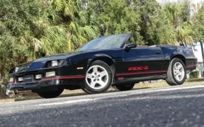 1988 Chevrolet Camaro IROC-Z Convertible 