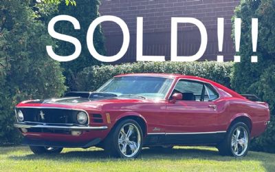 1970 Ford Mustang Real MACH1 351 V8 W /Working A/C