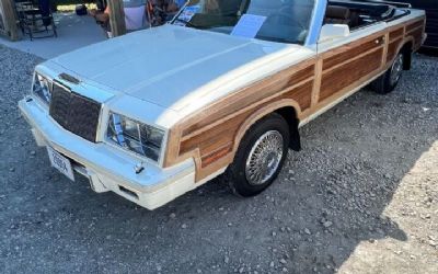 1984 Chrysler LE Baron Mark Cross Town And Country 2DR Convertible