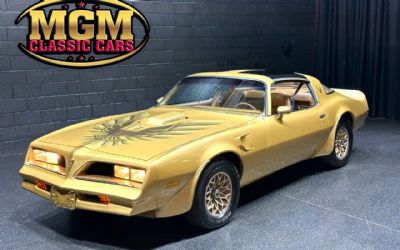 1978 Pontiac Trans Am SE Y88 6.6 Liter T Tops 4 Speed