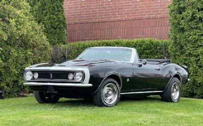 1967 Chevrolet Camaro Hard TO Find Triple Black Recent Restoration