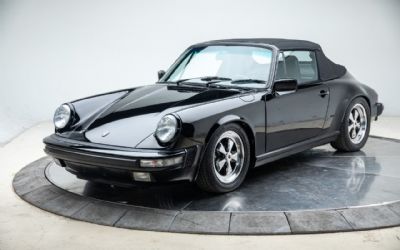 1988 Porsche 911 Carrera 2DR Convertible