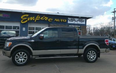 2010 Ford F-150 King Ranch 4X4 4DR Supercrew Styleside 5.5 FT. SB