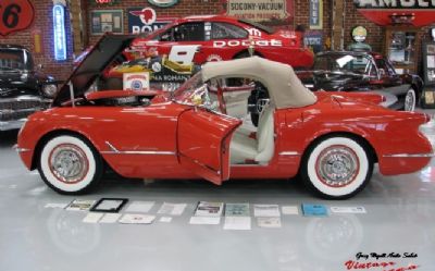 1955 Chevrolet Corvette #412 Gypsy Red Top Flight 100 PT.