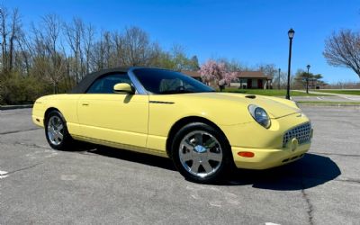 2002 Ford Thunderbird Deluxe 2DR Convertible