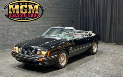 1984 Ford Mustang GT 2DR Convertible