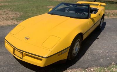 1986 Chevrolet Corvette Base 2DR Convertible