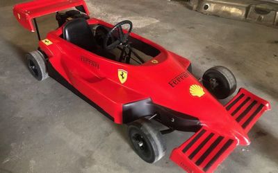 Photo of a Ferrari Indy Style Go Cart for sale