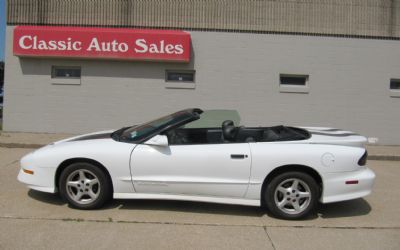 Photo of a 1995 Pontiac Firebird Trans Am Convertible 18,000 Miles for sale