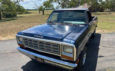 1982 Dodge RAM 150 Miser 2DR Standard Cab SB
