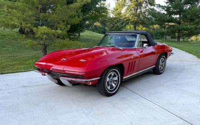 1966 Chevrolet Corvette Convertible 327 4SPD 4 Wheel Disc Power Antenna