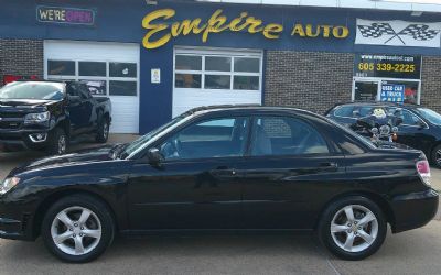 2007 Subaru Impreza 2.5 I AWD 4DR Sedan (2.5L F4 4A)