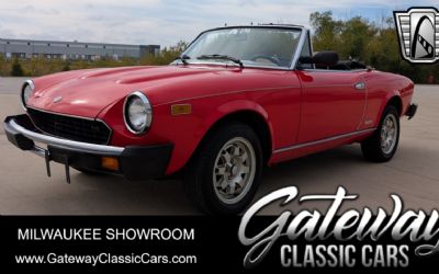 Photo of a 1983 Fiat 124 Spider for sale