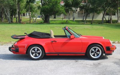 1988 Porsche 911 Carerra Cabriolet 