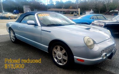 Photo of a 2002 Ford Thunderbird Convertible for sale
