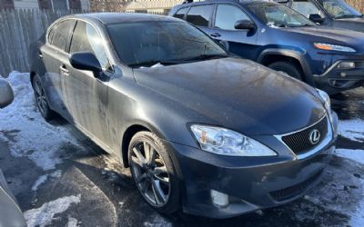 2008 Lexus IS 250 Base 4DR Sedan 6A