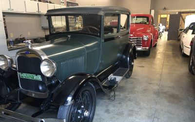 Photo of a 1928 Ford Model A Tudor Restored Paint & Interior for sale
