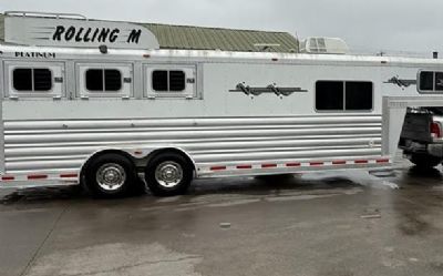 2008 Platinum 3HLQ 3 Horse Trailer