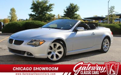 Photo of a 2005 BMW 645 CI Convertible for sale