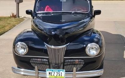 1941 Ford Super Deluxe Convertible Custo 1941 Ford Super Deluxe Convertible Custom