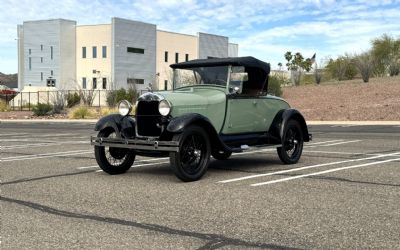 1928 Ford Model A Convertible Sedan