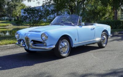 Photo of a 1962 Alfa Romeo 1600 Giulia Spider for sale