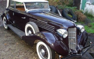Photo of a 1936 Auburn 851 SC Convertible for sale