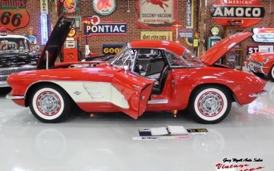 Photo of a 1961 Chevrolet Corvette Convt. Roman Red , Black Interior 270HP &ldquo;just IN&rdquo; for sale