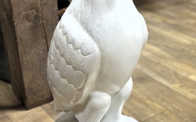 Photo of a White Eagle Statue for sale