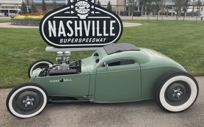 Photo of a 1933 Ford Custom Coupe "Eightball 33" Hand Fabricated Hot Rod for sale