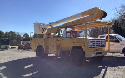 Photo of a 1988 GMC C7D042 Bucket Truck for sale